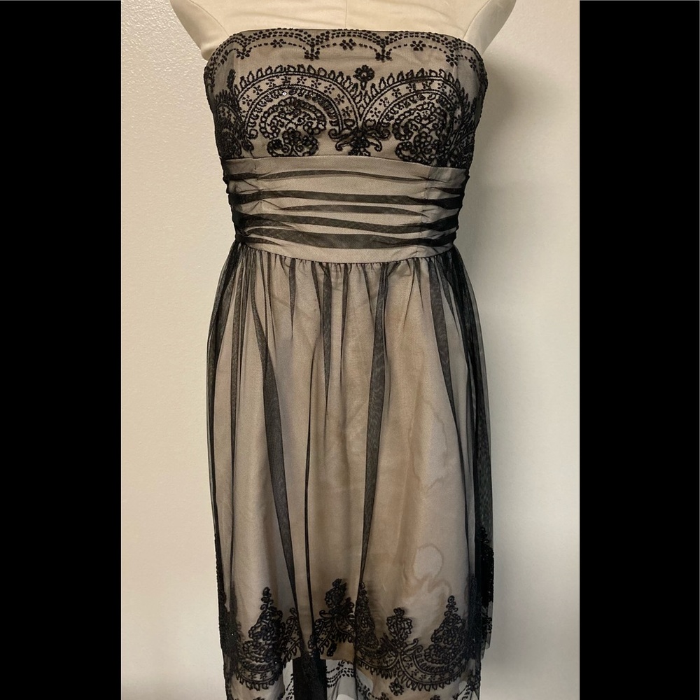 Strapless David’s Bridal Dress